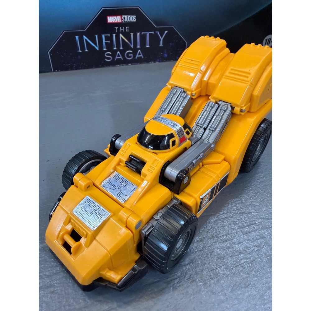 Bandai Toys - Power Rangers Turbo - Star Racer Rescuezord #4 (Race Car)